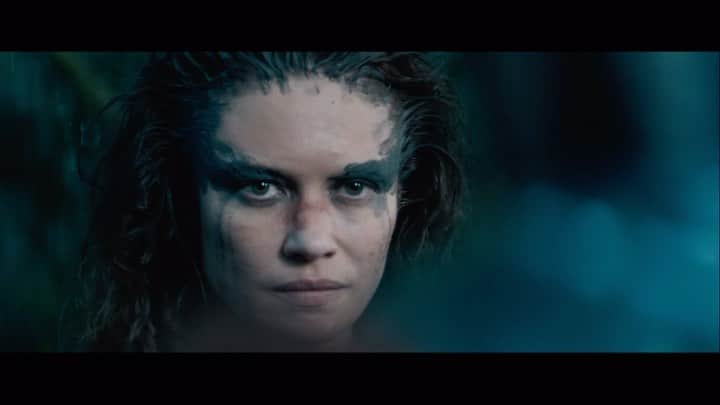 オルガ・キュリレンコのインスタグラム：「Driven to the edge of madness & determined to avenge. Watch a clip from ‘Boudica’. Out Now on Digital HD.」