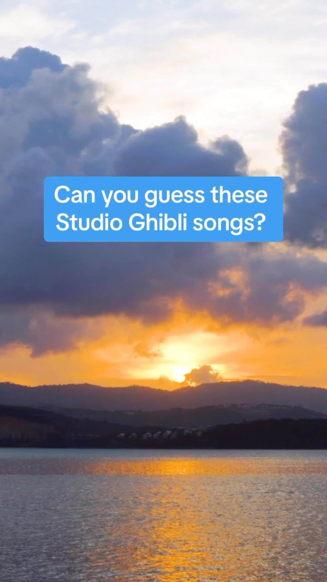 久石譲のインスタグラム：「How many of these Studio Ghibli songs do you know? #ghibli」