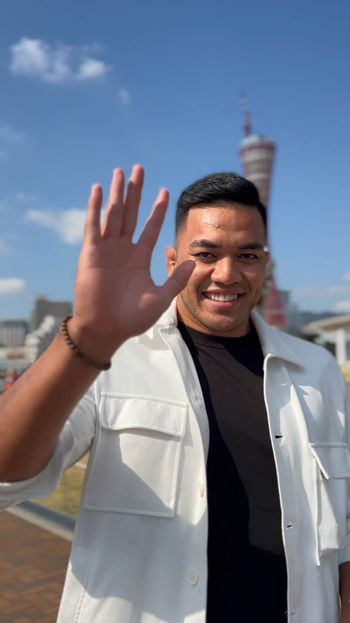 のインスタグラム：「. ／ 神戸へおかえりーー‼️ ＼ 遅くなりましたが、 ナキにも昨日メリケンパークで会えました😌  #RWC2023 #サウマキアマナキ #KOBELCOKOBESTEELERS #コベルコ神戸スティーラーズ」