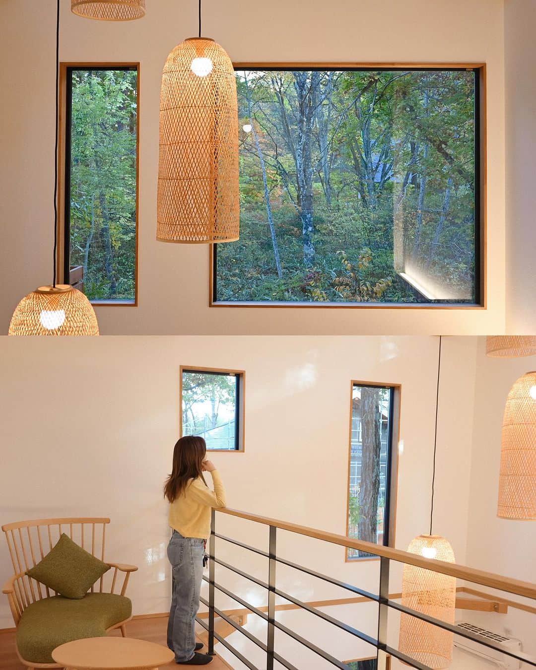 MEGさんのインスタグラム写真 - (MEGInstagram)「⌇Shiki living Akamatsu house in Hakuba 🍂 #hotel_megvlog   心地の良い、ゴージャスな赤松ハウス。 最大8人で泊まれる貸別荘は オーブンや洗濯機、ドライルームまで充実。🛁  大きなキッチンとダイニングテーブルは大人数で料理ができる。 ベッドが６個、パウダールームが3つ。  白馬といえばアウトドアなのに、出掛ける度ホテルに戻りたくなる、ずっと籠っていたいと思うお家。 少しでれば近くにカフェがあり、有名な観光スポット”白馬岩岳マウンテンリゾート“までは車で11分。 夜は綺麗な星が見れるのも魅力溢れる街。  ウィンターシーズンが人気な白馬だけどグリーンシーズンは大自然に囲まれて、空気も気持ち良くて定期的に訪れたい。 季節によって違う楽しみ方がある。  Comfortable and gorgeous Akamatsu House. #Vacation rentals that can accommodate up to 8 people ed with oven, washing machine, and dry room. 🛁  The large kitchen and dining table allow you to cook for a large number of people. There are 6 beds and 3 powder rooms.  Hakuba is all about the outdoors, but every time I go out, I want to go back to the hotel, a house I want to stay in forever. There is a cafe nearby if you go a little further, and the famous tourist spot "Hakuba Iwatake Mountain Resort" is an 11-minute drive away. It is a charming city where you can see beautiful stars at night.  There are different ways to enjoy it depending on the season.  📍長野県北安曇郡白馬村北城830-25 Nagano,Japan   #白馬 #PR @shikiliving #白馬旅行 #ホテル #貸別荘 #国内旅行  #白馬貸別荘 #白馬トラベル  #shikiliving #vacationrental #hakubaaccommodationl #hotel」11月2日 19時51分 - _meg_7