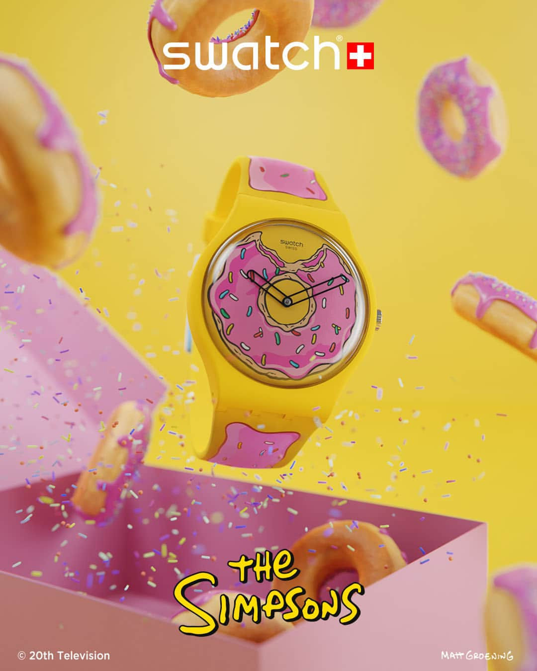 Swatchのインスタグラム：「Donut miss out on this tasty timepiece 🍩 Available now! #Swatch」