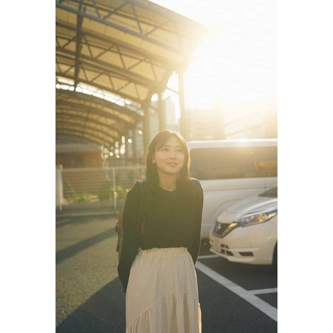 沢口愛華のインスタグラム：「今日は普段とはまた違ったお仕事でした〜。また近いうちにお知らせいたします〜。」