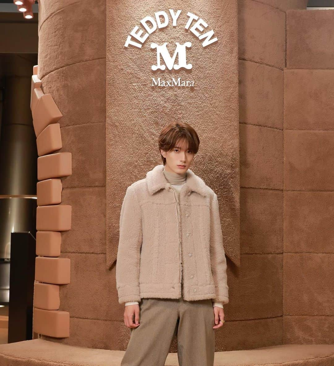 山中柔太朗さんのインスタグラム写真 - (山中柔太朗Instagram)「テディベアコートかわいかった、、  @maxmara #MaxMaraTeddyTen #MaxMara #pr」11月2日 20時15分 - jyutaro_milk