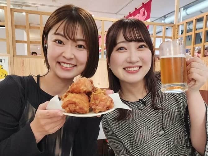 常盤よしこのインスタグラム：「大道産子市😋 鶴屋で現在開催中！ 今日は音ちゃんと生中継でした❤️ 北の大地が育んだ⛄️ 美味しい物がたーくさん🙌🙌🙌 11月23日までの開催ですょ❤️  火曜から声が出なくて、 色々とお仕事お休みしたのですが 何とか出るようになりました😂 心配を頂いたみなさん、 そしてご迷惑をおかけした皆さん すみませんでした。。🙇‍♀️  #てれビタ#鶴屋百貨店６階催事場#大道産子市第一弾#北海道の美味しいもの#季節の変わり目にはご注意を」