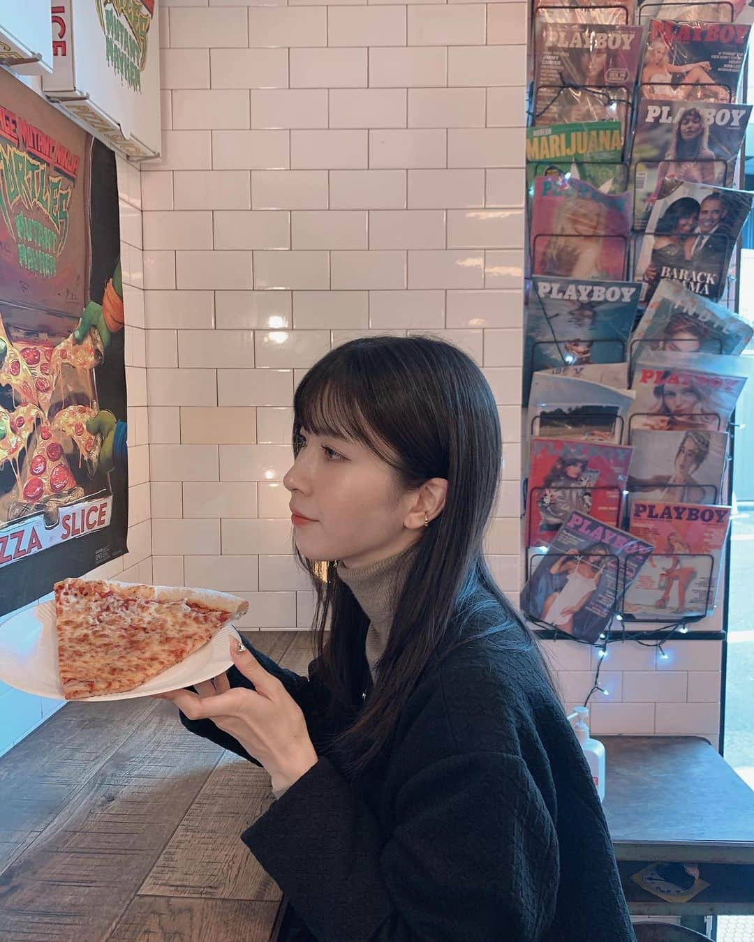 うちだゆうほのインスタグラム：「🍕❤️」