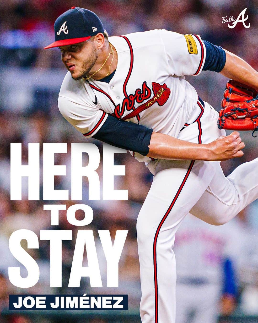 アトランタ・ブレーブスのインスタグラム：「The Atlanta Braves signed RHP Joe Jiménez to a three-year contract worth $26 million, with the reliever set to make $8 million in 2024 and $9 million in each of the final two years of the deal. Jiménez has agreed to donate 1% of his salary to the Atlanta Braves Foundation.」