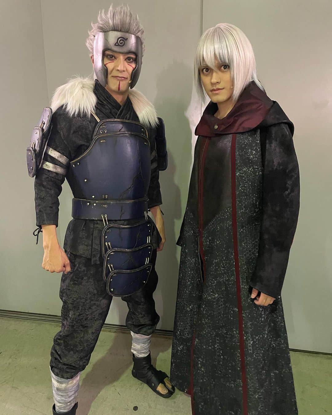 前田隆太朗のインスタグラム：「扉間と水月 #舞台NARUTO」