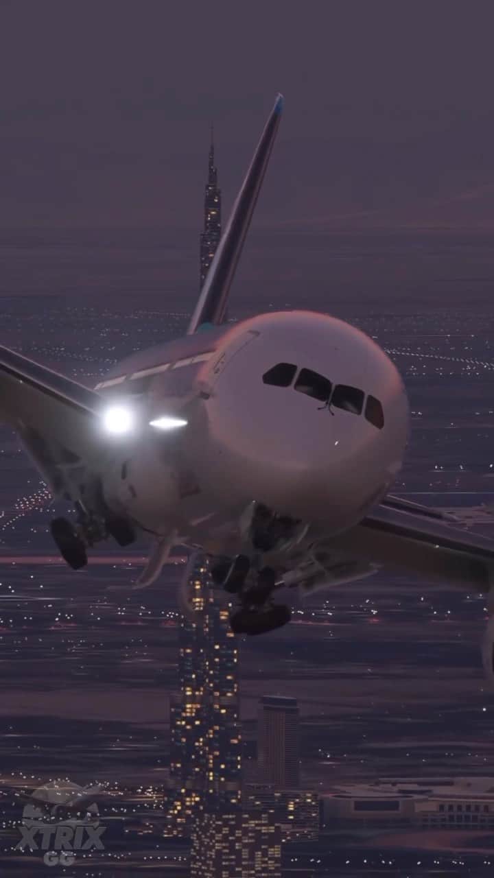 The Luxury Lifestyle Magazineのインスタグラム：「B787 FLy Dubai   Via @xtrixgg」