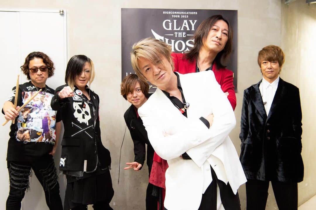 GLAYのインスタグラム：「『GLAY HIGHCOMMUNICATIONS TOUR 2023 -The Ghost Hunter-』宮城・ゼビオアリーナ仙台1日目終了！ Photo by YUSUKE OKADA #GLAY #HC2023」