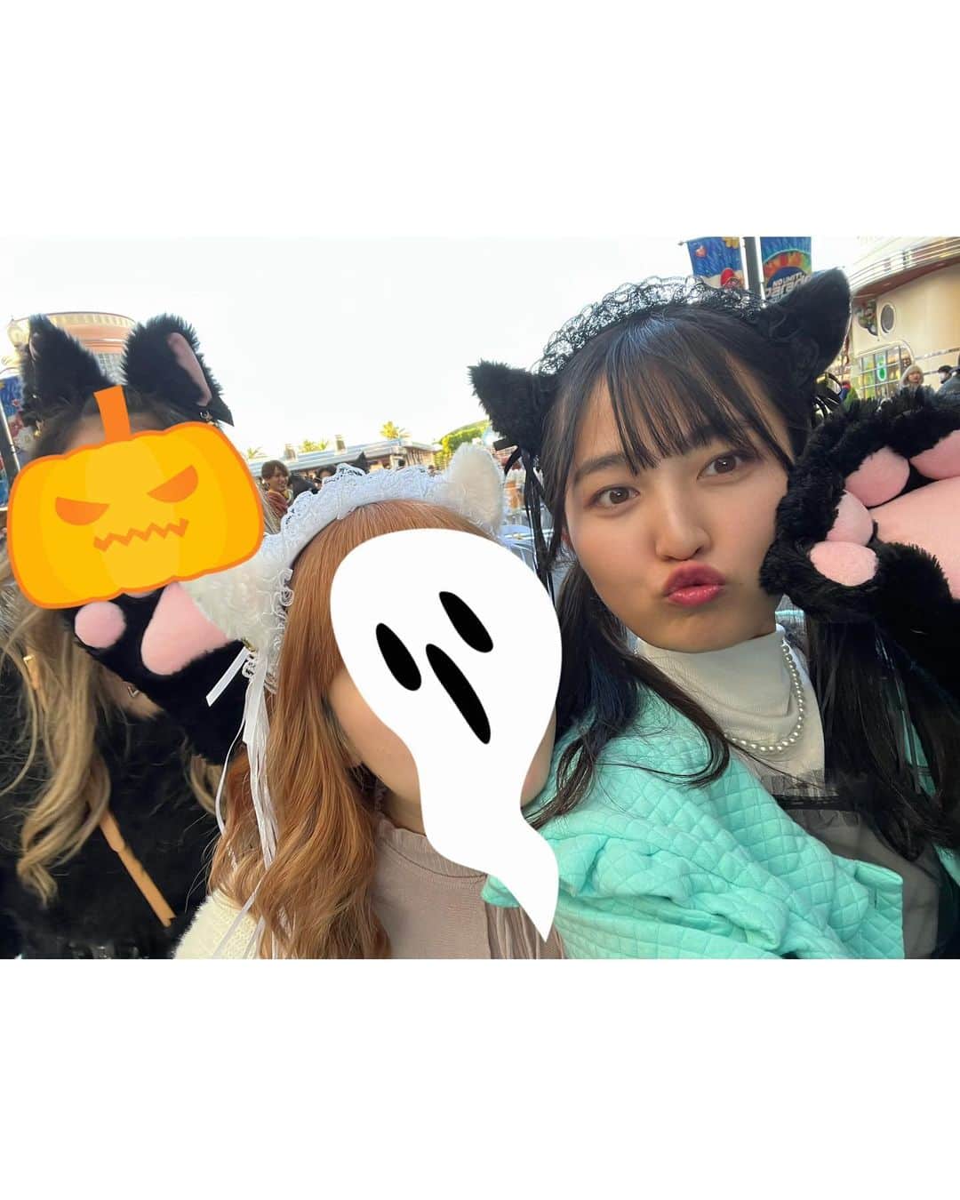 堀口日萌さんのインスタグラム写真 - (堀口日萌Instagram)「ユニバ行ってたのよ🎃🍁🌙👻🦇  #usj #ユニバ #ユニバーサルスタジオジャパン #japan #osaka #大学生 #猫 #猫耳 #ねこ #仮装 #03 #fyp #堀口日萌」11月2日 21時58分 - himechannel_0624