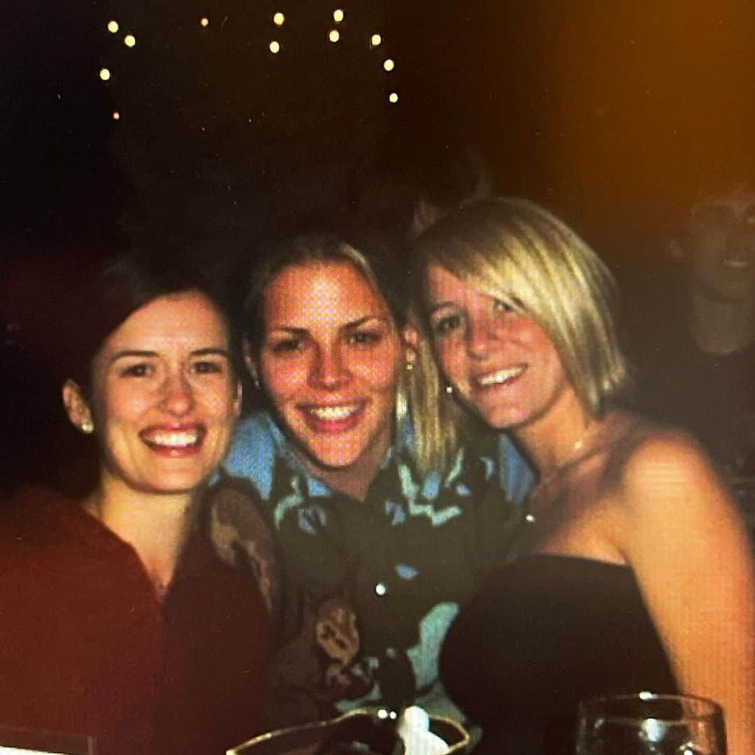 ビジー・フィリップスさんのインスタグラム写真 - (ビジー・フィリップスInstagram)「@chrissybchrissy friendship appreciation post.  1. my 26th bday party and Chrissy was for sure the most(and only) pregnant person there.  2. impromptu Disneyland with teens  3. i remember exactly when i met you in French class and wanting to be your friend but all i could think of to talk to you about was your Nightmare Before Christmas watch from Burger King? Thank god that worked! 4. the great dress debacle of 05😂  5. when i was visiting AZ christmas 2001  6. turns out martinis don’t make it better but they taste good ❤️ @skyhanna_  7. forever in awe of our friend’s breathtaking beauty (and a tiny @skyhanna_ )  8&9. a walk in the woods with our grief. (and your meat stick) 🍁 10. our tiny ceramic jet lagged ghosts 👻 i love you, thank you for loving me, let’s be friends forever. #tbt」11月2日 21時51分 - busyphilipps