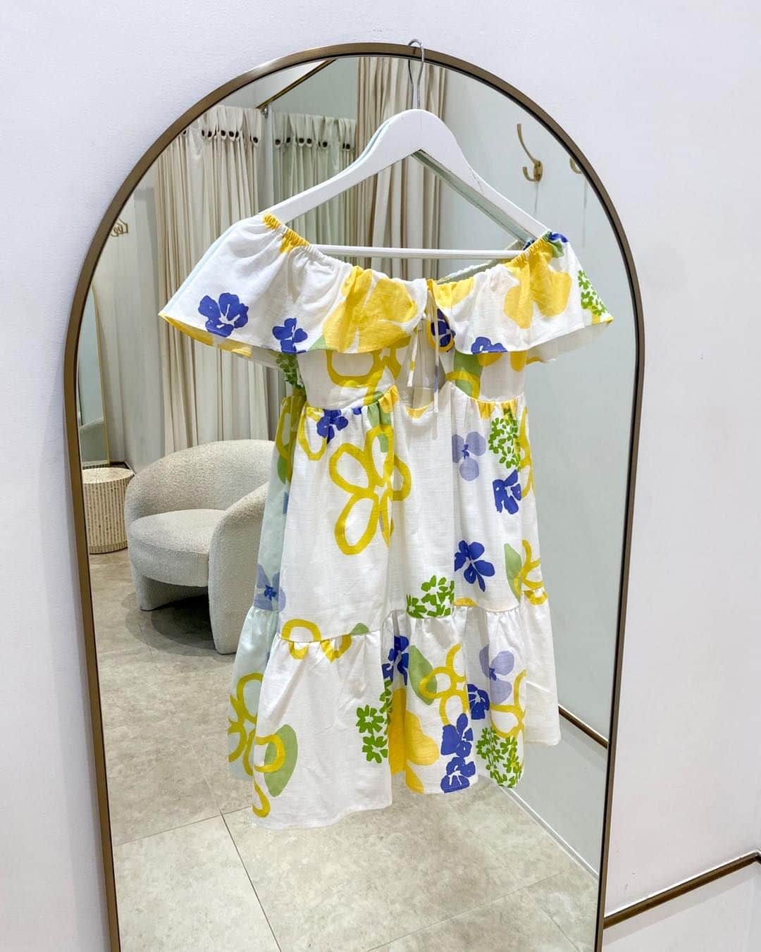 SABO SKIRTのインスタグラム：「Our Siara Babydoll Dress as seen in our @saboskirt_stores 💛 #sabo」