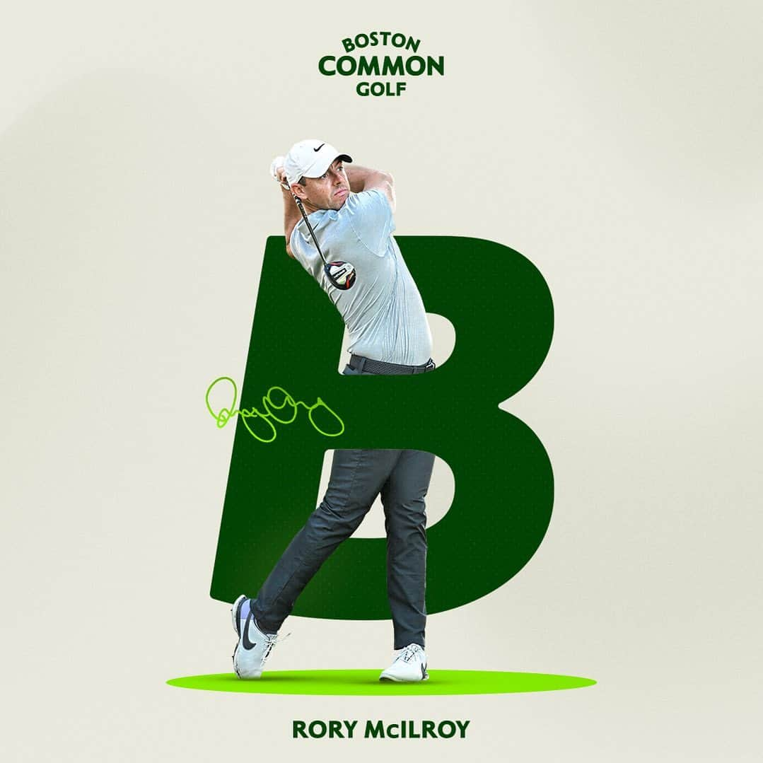 ローリー・マキロイのインスタグラム：「Leader. Champion. Founder.   @rorymcilroy is a key piece to our squad ⛳️」