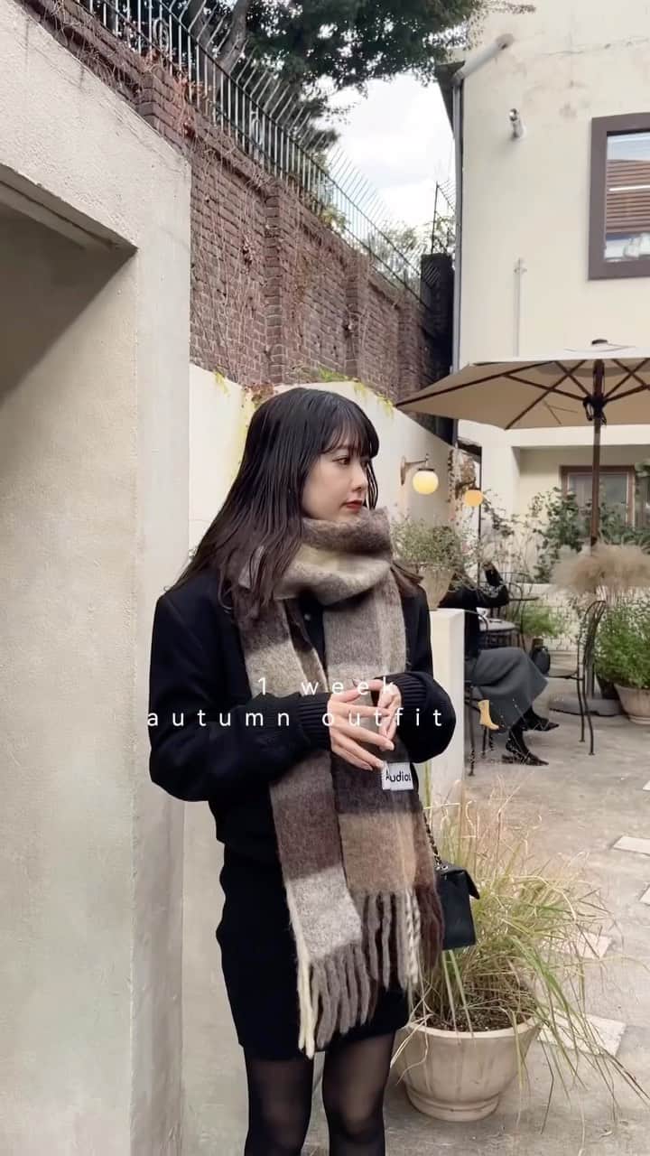 諭吉のインスタグラム：「1週間の服たち🧤🧤#ykth_code」