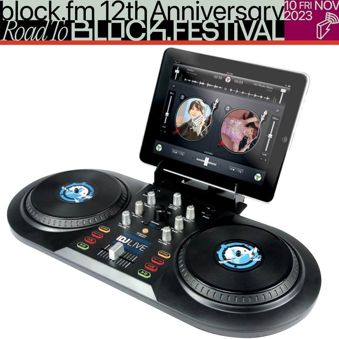 Block.fmのインスタグラム：「#blockfm 12th Anniversary Road To BLOCK.FESTIVAL⁠ ⁠ ■ARTIST LINE UP⁠ DJ DJ 機器⁠ ⁠ @djdjkiki⁠ ⁠ 11/10(FRI) OPEN 23:00⁠ at WOMB TOKYO⁠ ⁠ INFO：Linkin.bio⁠ ⁠ #BFM12th」