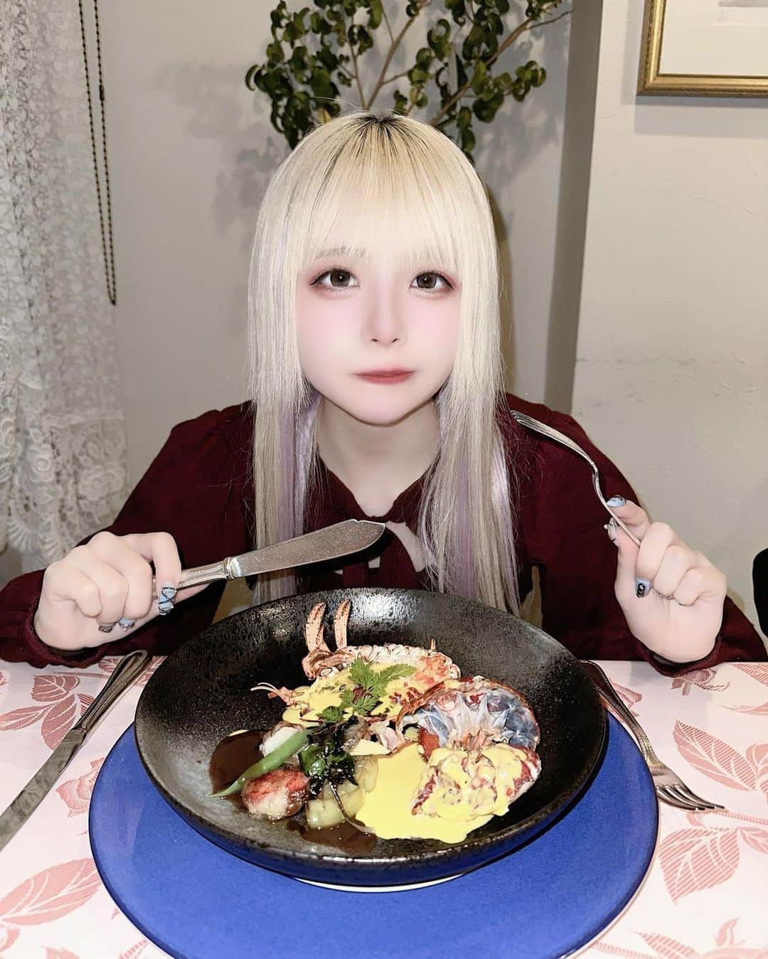 小山星奈のインスタグラム：「フランス料理料理だったよ」