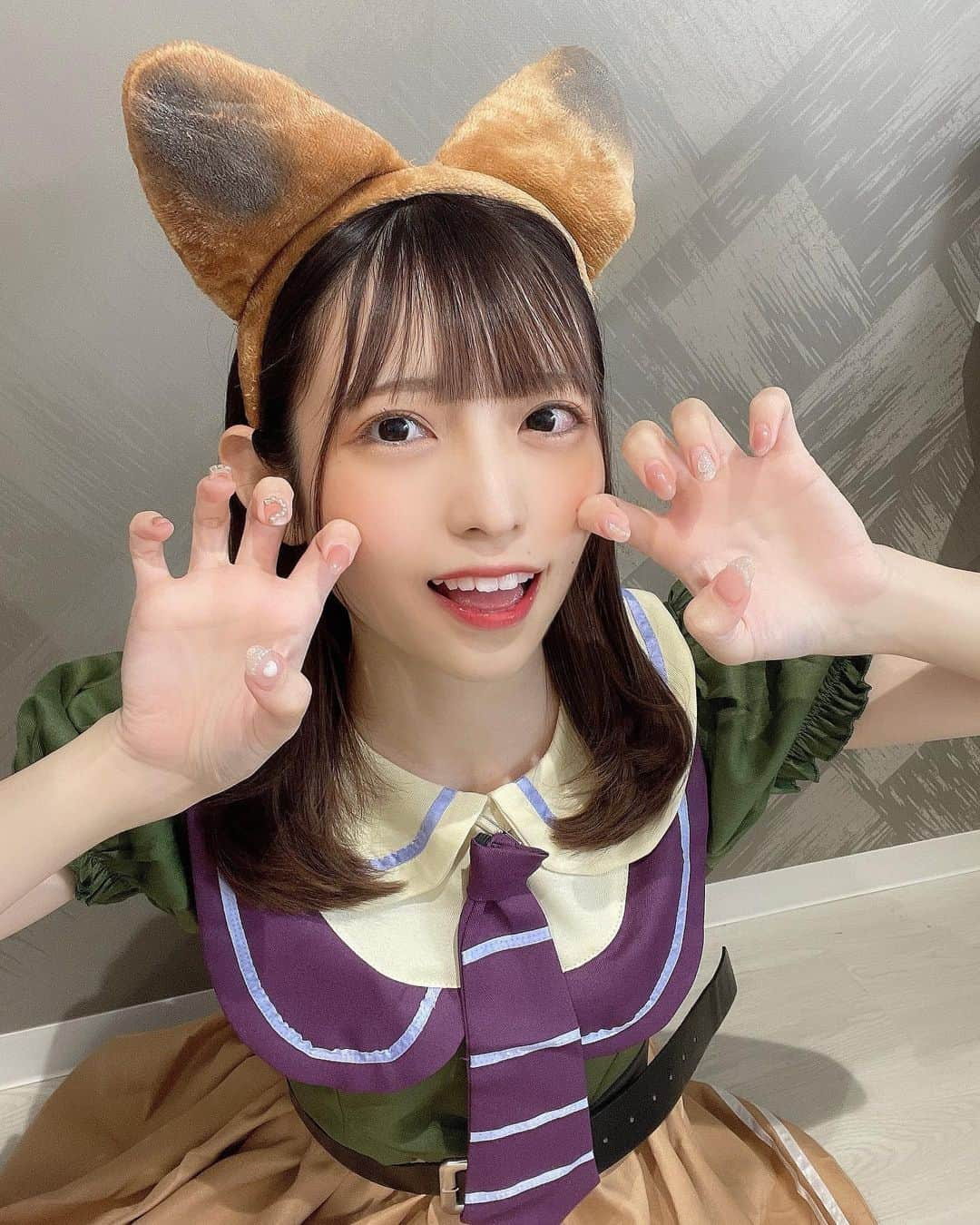 櫻井もえのインスタグラム：「.  🦊  .」