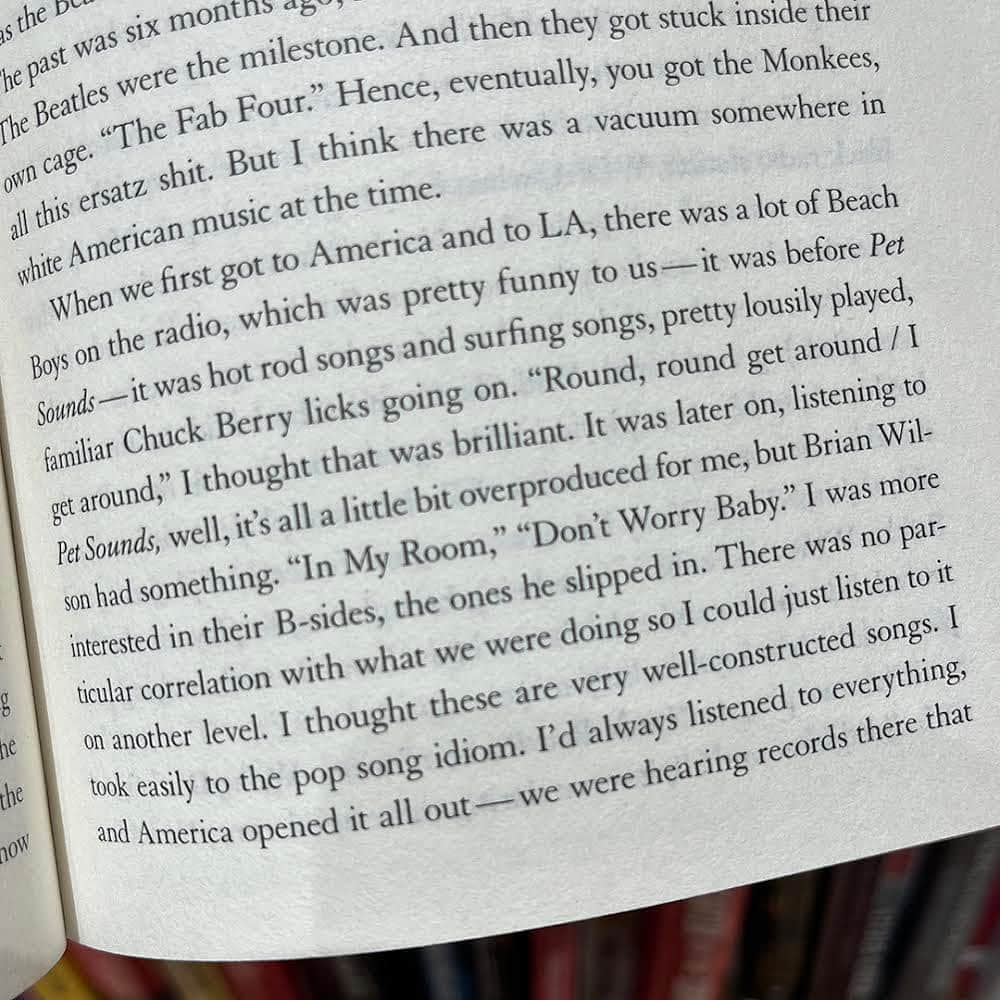 ブライアン・ウィルソンさんのインスタグラム写真 - (ブライアン・ウィルソンInstagram)「From Keith Richard's autobiography, Life.  @officialkeef @therollingstones」11月2日 23時02分 - brianwilsonlive