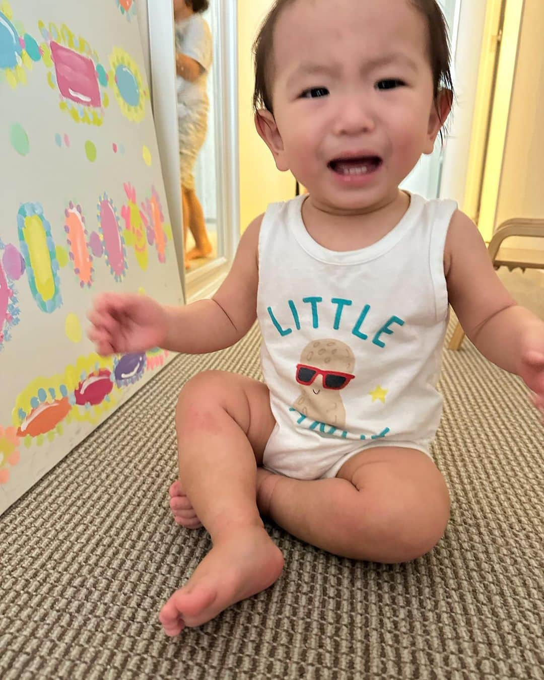 伊藤羽仁衣さんのインスタグラム写真 - (伊藤羽仁衣Instagram)「My little 🥜 👶🥜  . #myson #hanyito #peanuts」11月2日 23時30分 - hanyito