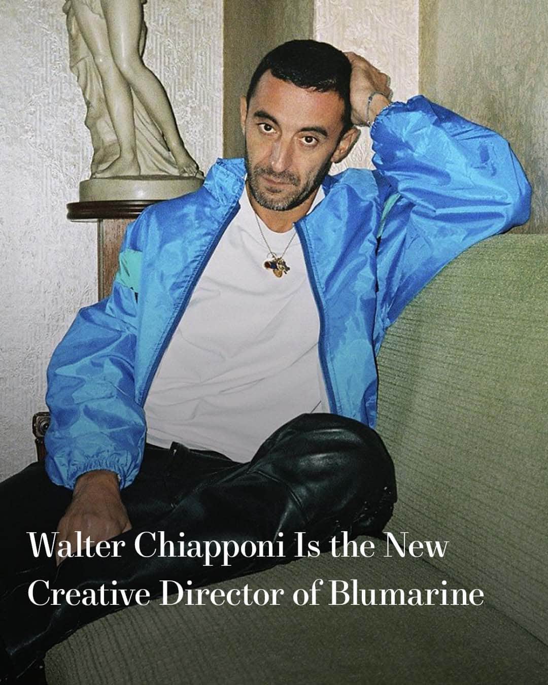 Harper's BAZAARのインスタグラム：「This morning, @blumarine announced the appointment of designer @walterchiapponi as Creative Director, replacing Nicola Brognano who left the position in October. The news comes just two months after Chiapponi’s departure from Tod’s.  Chiapponi, who has worked previously for brands like Bottega Veneta, Miu Miu, Gucci, and more, will present his first collection for Blumarine during the Fall 2024 season in Milan. What to expect at the link in bio.」