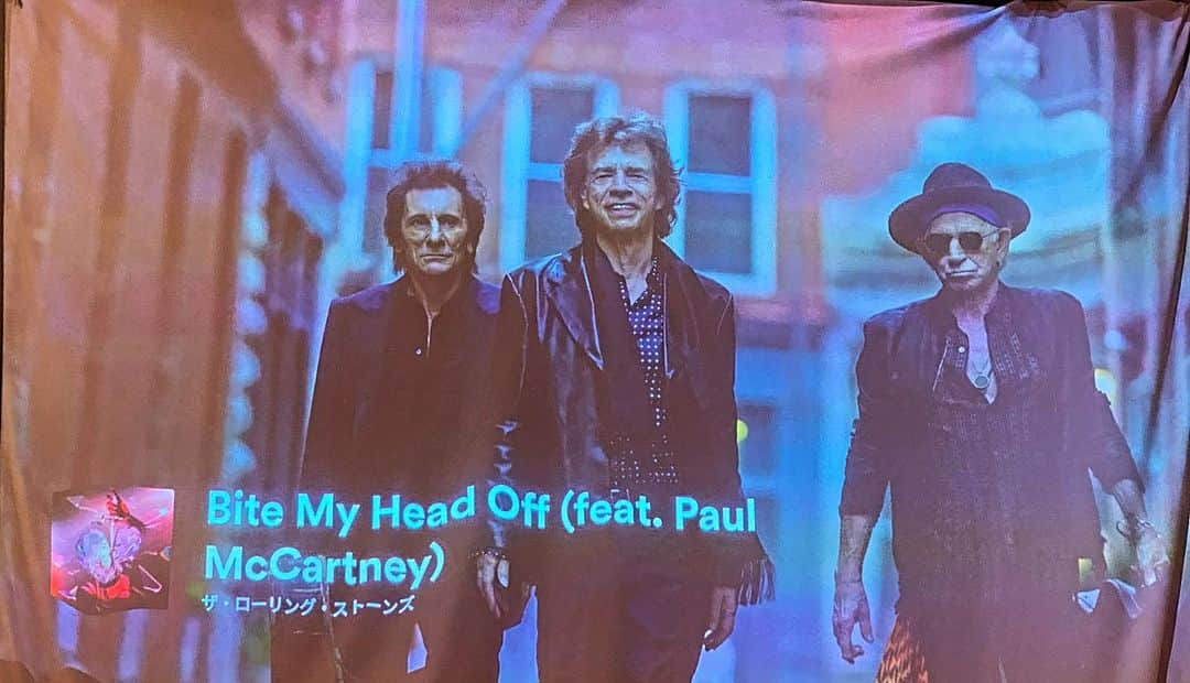 角田陽一郎のインスタグラム：「Bite My Head Off feat.Paul McCartney」