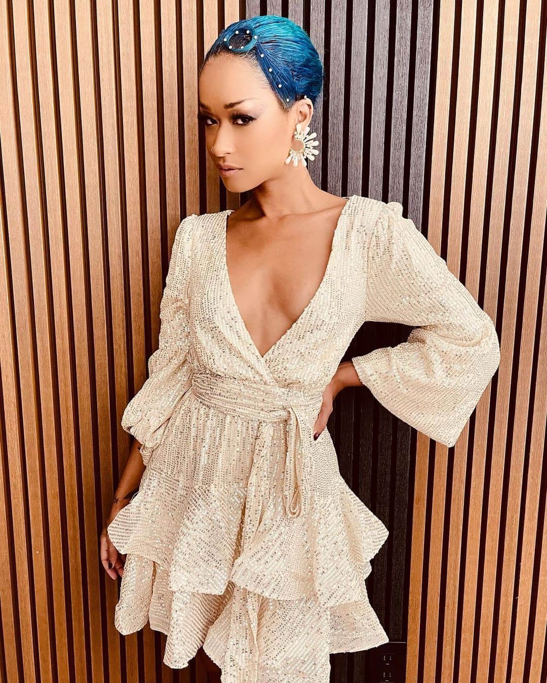 スキン・ダイアモンドのインスタグラム：「#forgottopostthis Make up by @beau_tbytaralynee 🥰」