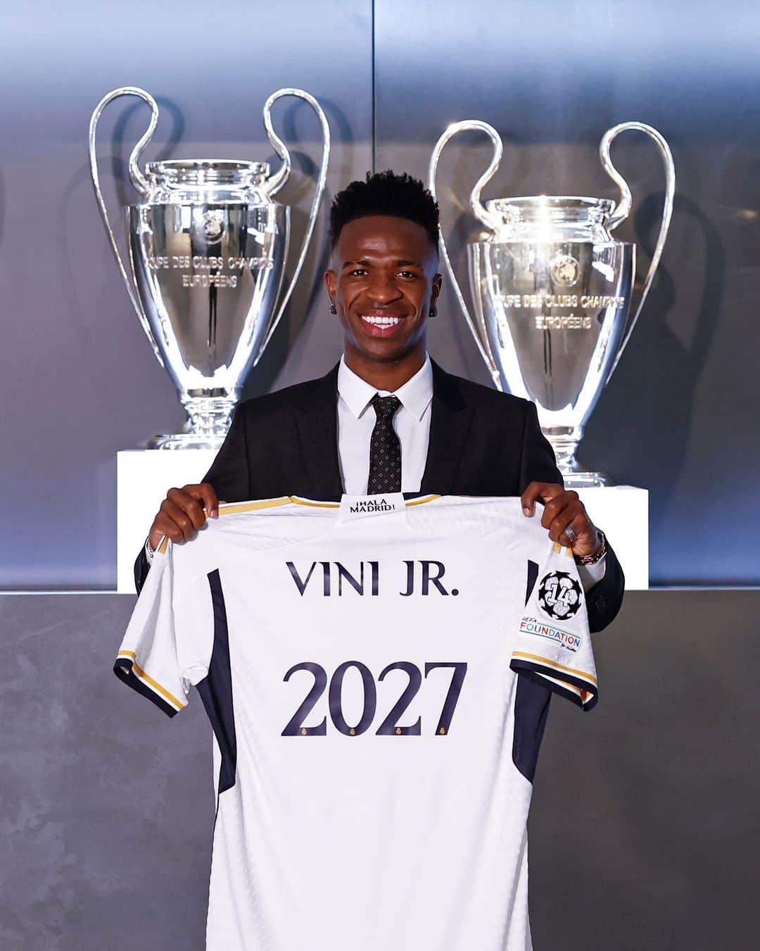 UEFAチャンピオンズリーグのインスタグラム：「Vini ✅  #UCL」