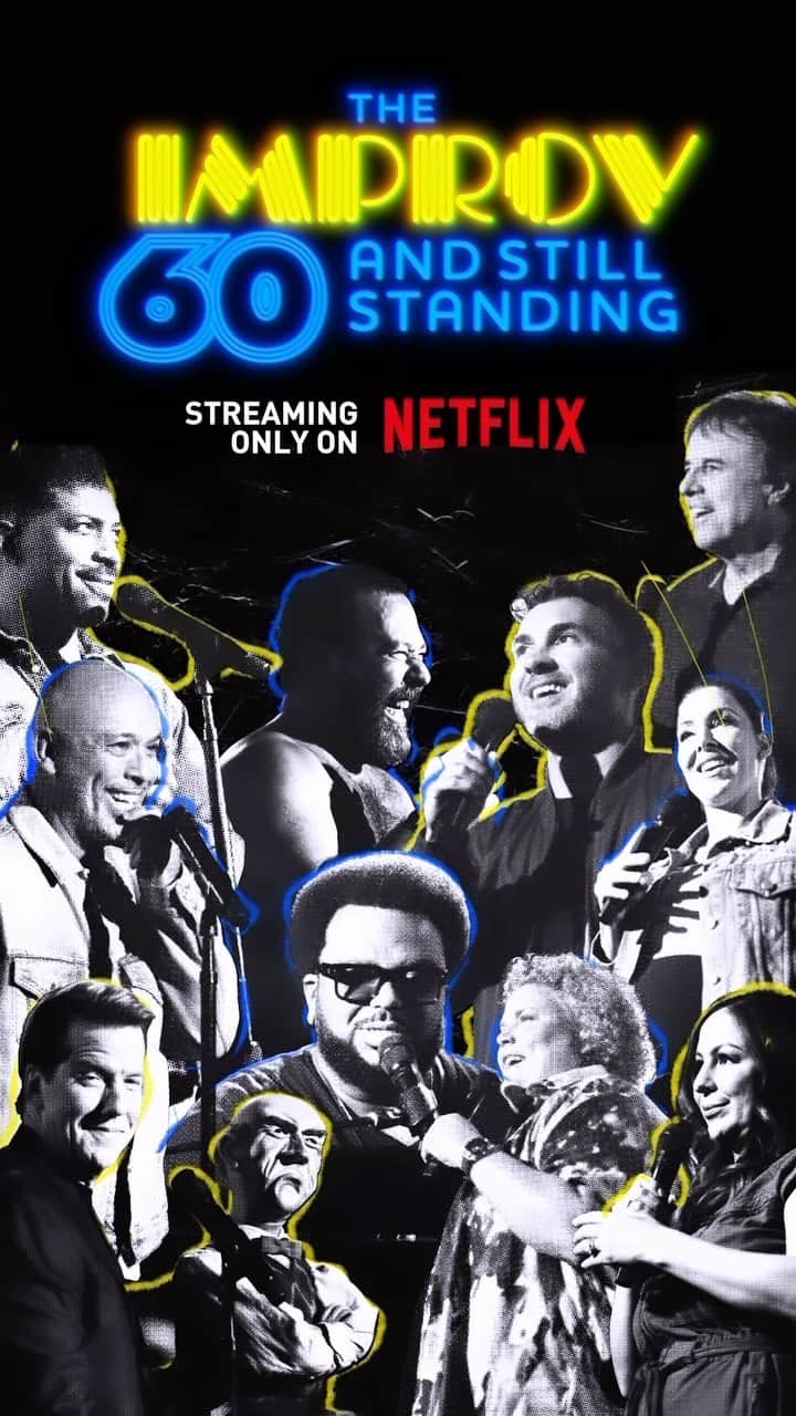 ウィットニー・カミングスのインスタグラム：「Nov 7th on Netflix, see me and the gaggle of giggle monsters on “Improv: 60 and Still Standing” ❤️」