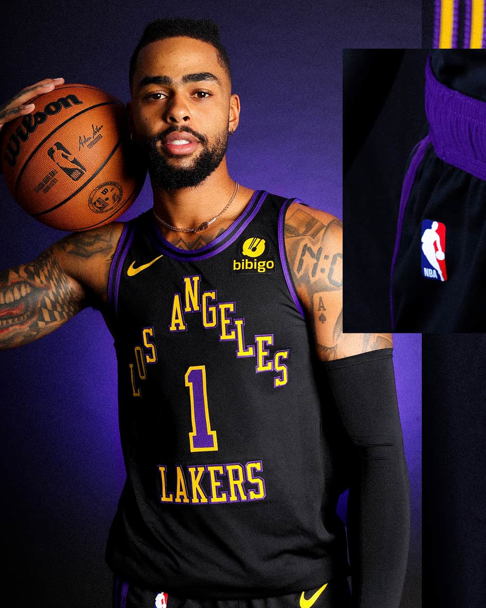 Los Angeles Lakersさんのインスタグラム写真 - (Los Angeles LakersInstagram)「A nod to the sixties logo, Los Angeles sunsets, and the debut of the L.A. partial logo – learn the details behind “The California Dream.”  @bibigousa | #LakeShow」11月3日 0時45分 - lakers
