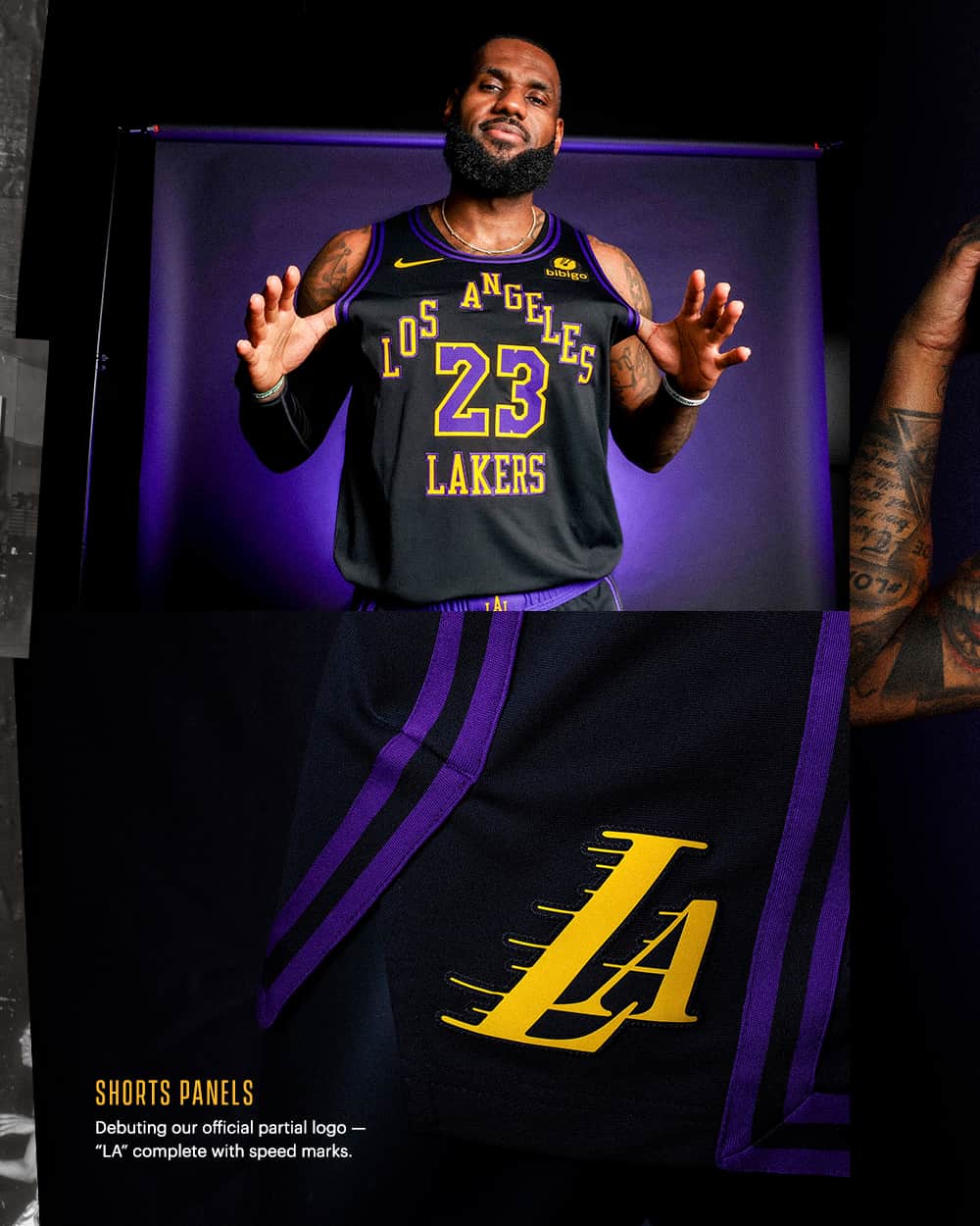 Los Angeles Lakersさんのインスタグラム写真 - (Los Angeles LakersInstagram)「A nod to the sixties logo, Los Angeles sunsets, and the debut of the L.A. partial logo – learn the details behind “The California Dream.”  @bibigousa | #LakeShow」11月3日 0時45分 - lakers