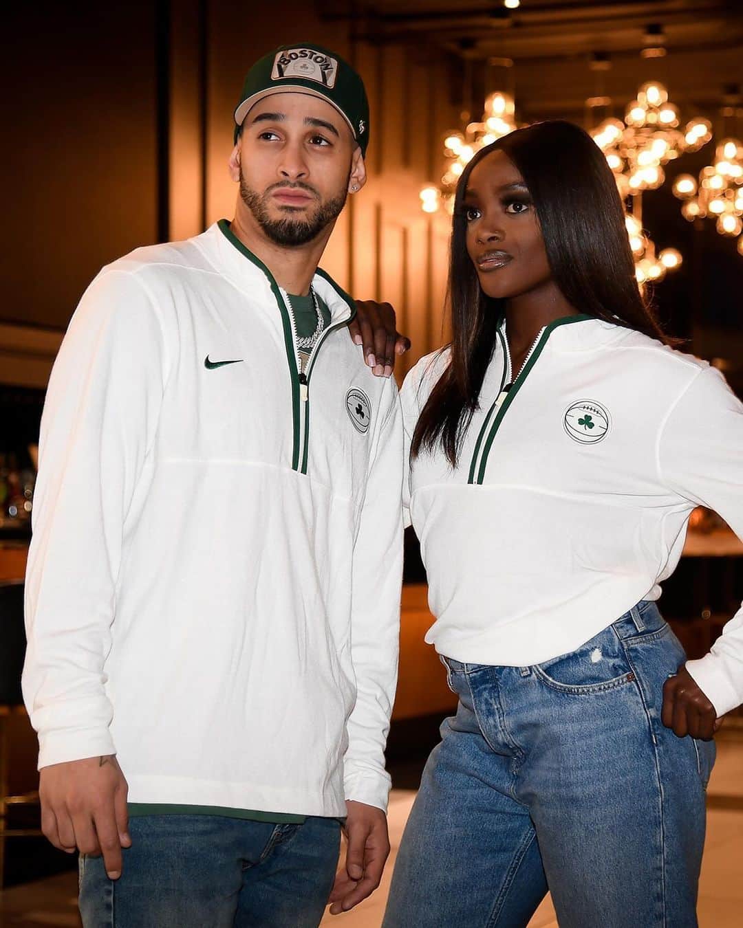 ボストン・セルティックスのインスタグラム：「You've seen the jerseys, but have you seen the full collection? It's 🔥」