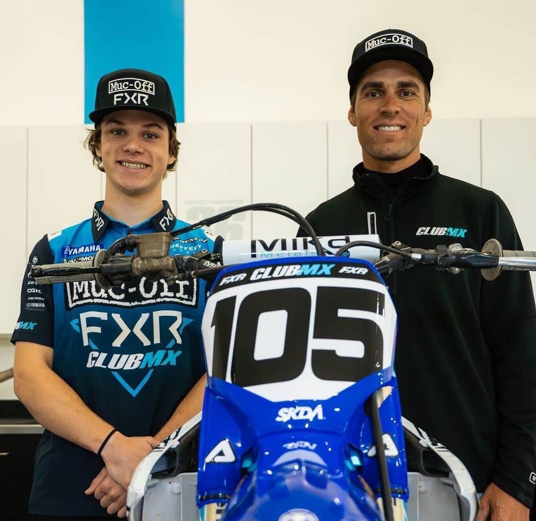 Racer X Onlineのインスタグラム：「After thanking GasGas and the KTM Orange Brigade program for the last five years, Mark Fineis has found a new home for 2024 Muc-Off/FXR/ClubMx Yamaha‼️ Read more on Fineis’s move ➡️ Follow the link in the story #RacerXonline」