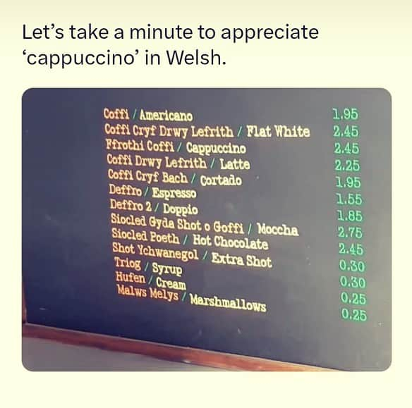 キャサリン・ジェンキンスのインスタグラム：「😂🏴󠁧󠁢󠁷󠁬󠁳󠁿❤️ What other words in Welsh make you chuckle? #Wales #Cymru #wenglish」