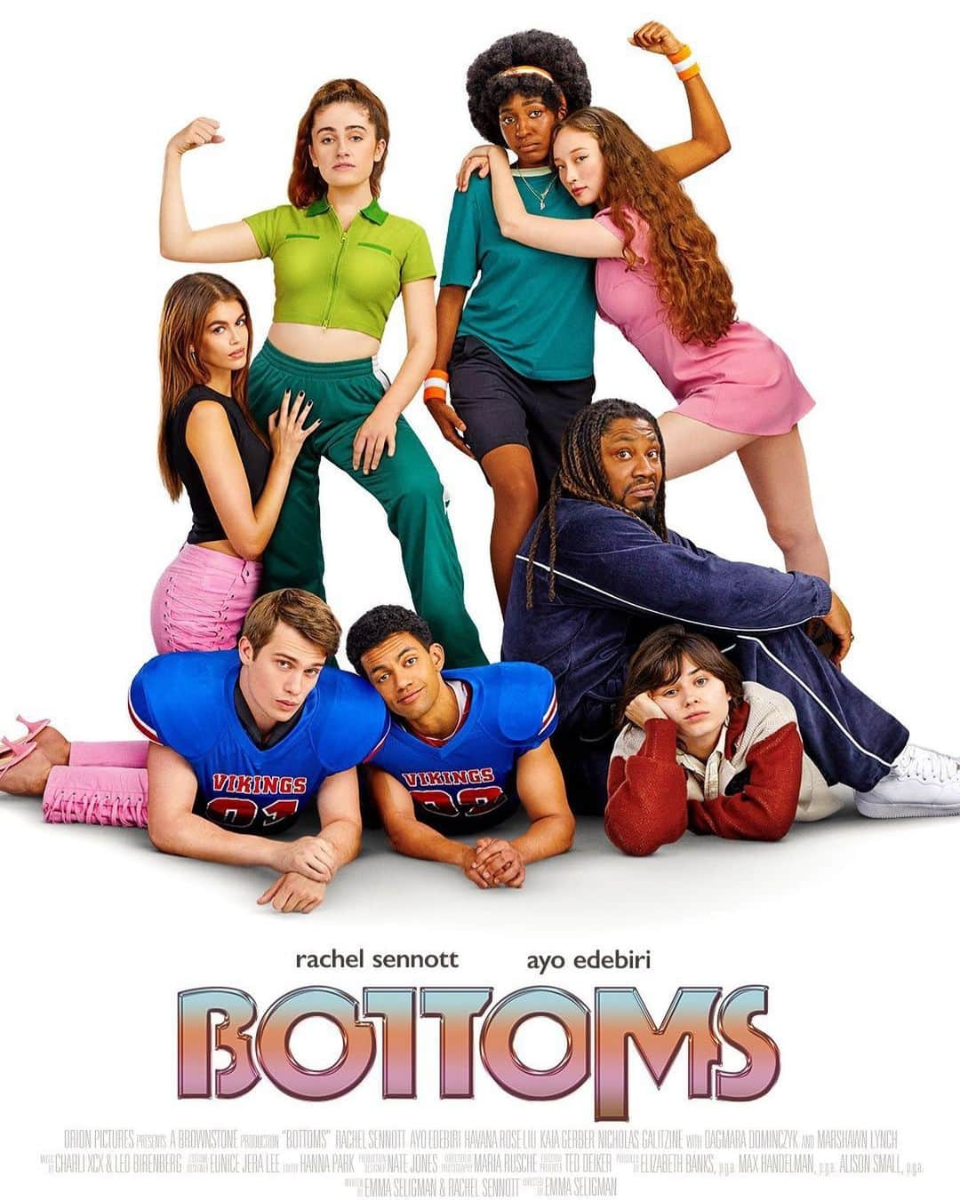 エドガー・ライトのインスタグラム：「Really loved @emmmaseligman’s second feature film ‘Bottoms’ which is an uproarious blast. It’s out tomorrow in UK/Ireland cinemas and well worth a watch. Silly, satirical, shocking, sexy and some other ‘s’ words too. Both co-writer @treaclychild & @ayoedebiri are fucking hysterical - as are the whole supporting cast. I really had a ton of fun with it, and it kept me hooting with unpredictable twists throughout.   Shorter: Bottoms is tops!  (NB: Emma’s first film, the excellent ‘Shiva Baby’ is 77 minutes long and this follow up is a tight 91 minutes. She should win all the awards for that alone.)」