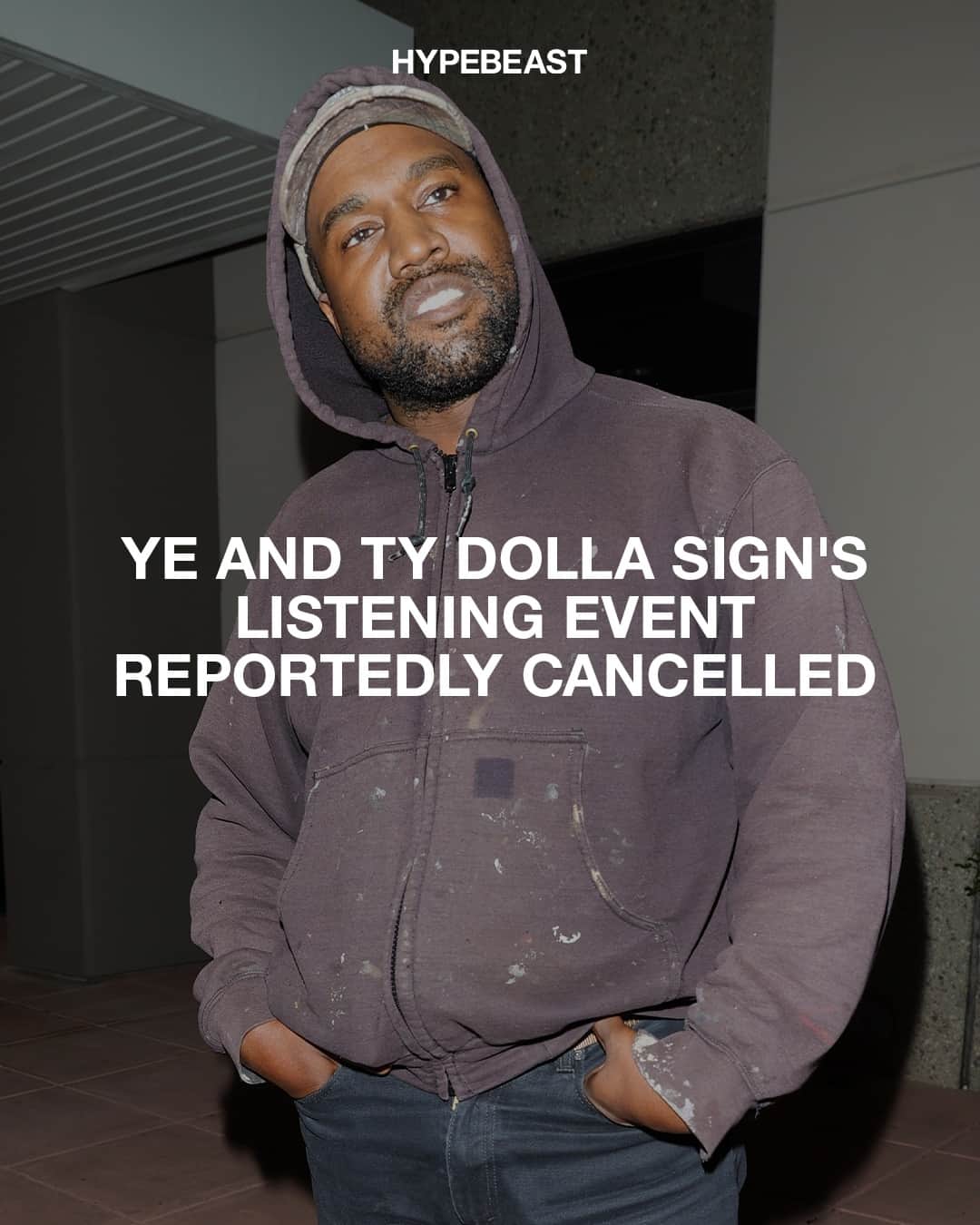 HYPEBEASTさんのインスタグラム写真 - (HYPEBEASTInstagram)「Ye and @tydollasign's multi-stadium listening event, scheduled for November 3, has reportedly been cancelled.⁠ ⁠ Originally announced in late October, the event was meant to showcase the pair's upcoming joint album that was delayed from an October 2023 release. Although neither Ye or Ty’s album have confirmed the news, no ticket or venue information was ever released to the public despite the event happening very soon. ⁠ ⁠ Read the full story in the link in bio.⁠ Photo: Leon Bennett/Getty Images」11月3日 2時12分 - hypebeast