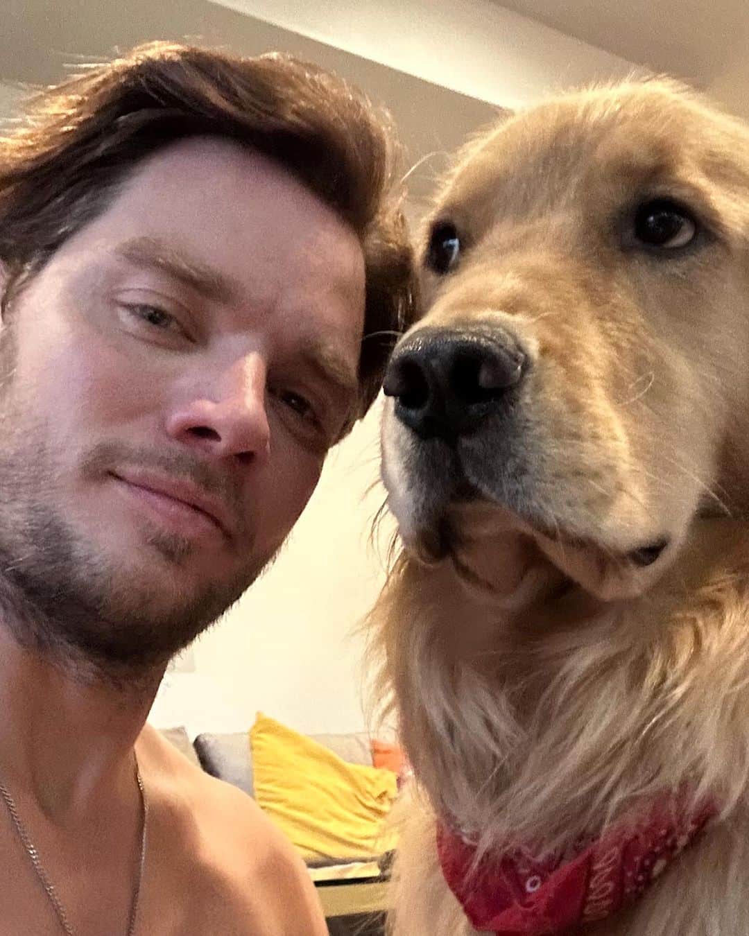 ドミニク・シャーウッドのインスタグラム：「My boy!!」