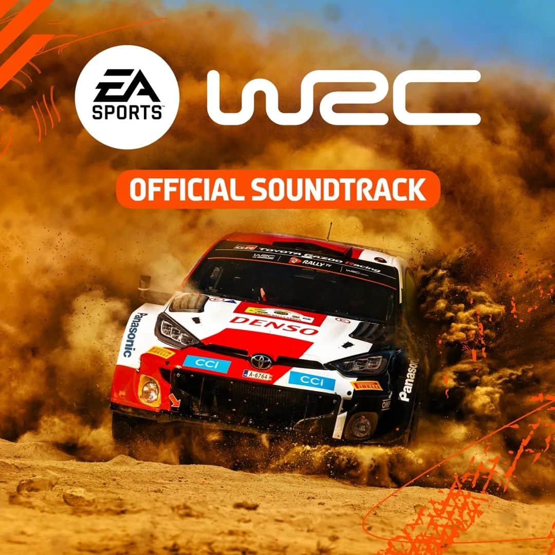 エレクトロニック・アーツのインスタグラム：「These are the beats of rally 🎧  Presenting the Official Soundtrack of #EASPORTSWRC 📻  Find the playlist using the Linktree in @EASPORTSWRC's bio 🔗」