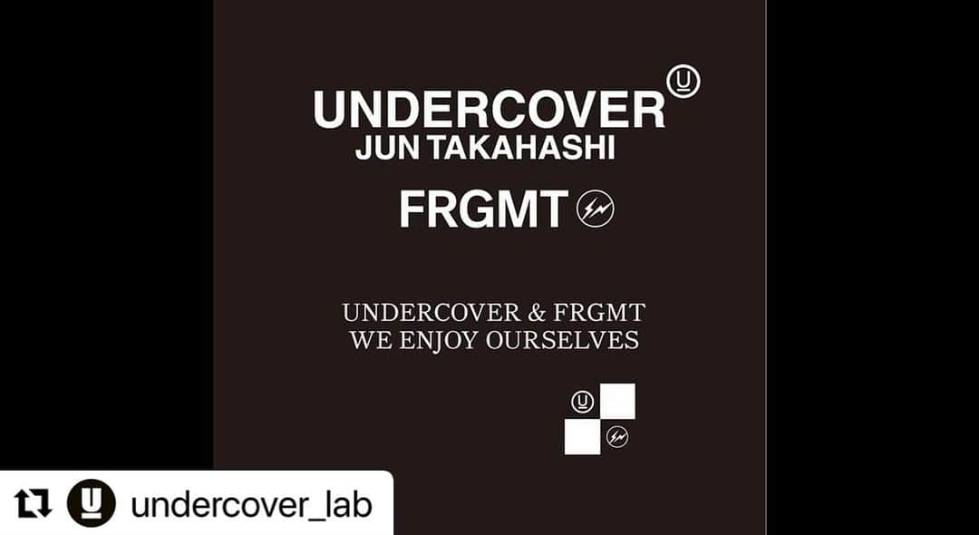 藤原ヒロシさんのインスタグラム写真 - (藤原ヒロシInstagram)「#Repost @undercover_lab with @use.repost ・・・ UNDERCOVER と fragment design(フラグメントデザイン)のカプセルコレクションは、11月8日(水)～11月14日(火)の期間、伊勢丹新宿店 メンズ館1階 ザ・ステージにて先行販売され、11月11日(土)よりアンダーカバー各店およびオンラインストアで販売されます。 伊勢丹新宿店では限定のTシャツとブルゾンが登場します。  UNDERCOVER x fragment design’s capsule collection will be pre-sold at THE STAGE, Isetan Shinjuku Men’s building 1st floor with limited t-shirts and blousons, starting on Wednesday, November 8th, through Tuesday November 14th and be available at UNDERCOVER shops and store.undercoverism.com on Saturday, November 11th.   #アンダーカバー」11月3日 12時49分 - fujiwarahiroshi