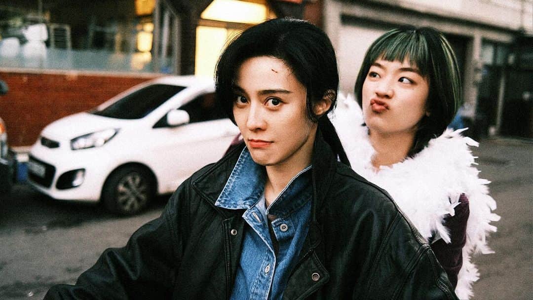 ファン・ビンビンのインスタグラム：「ㅎㅎㅎ 🤪  486 @i_icaruswalks 😘   #greennight #绿夜 #녹야」