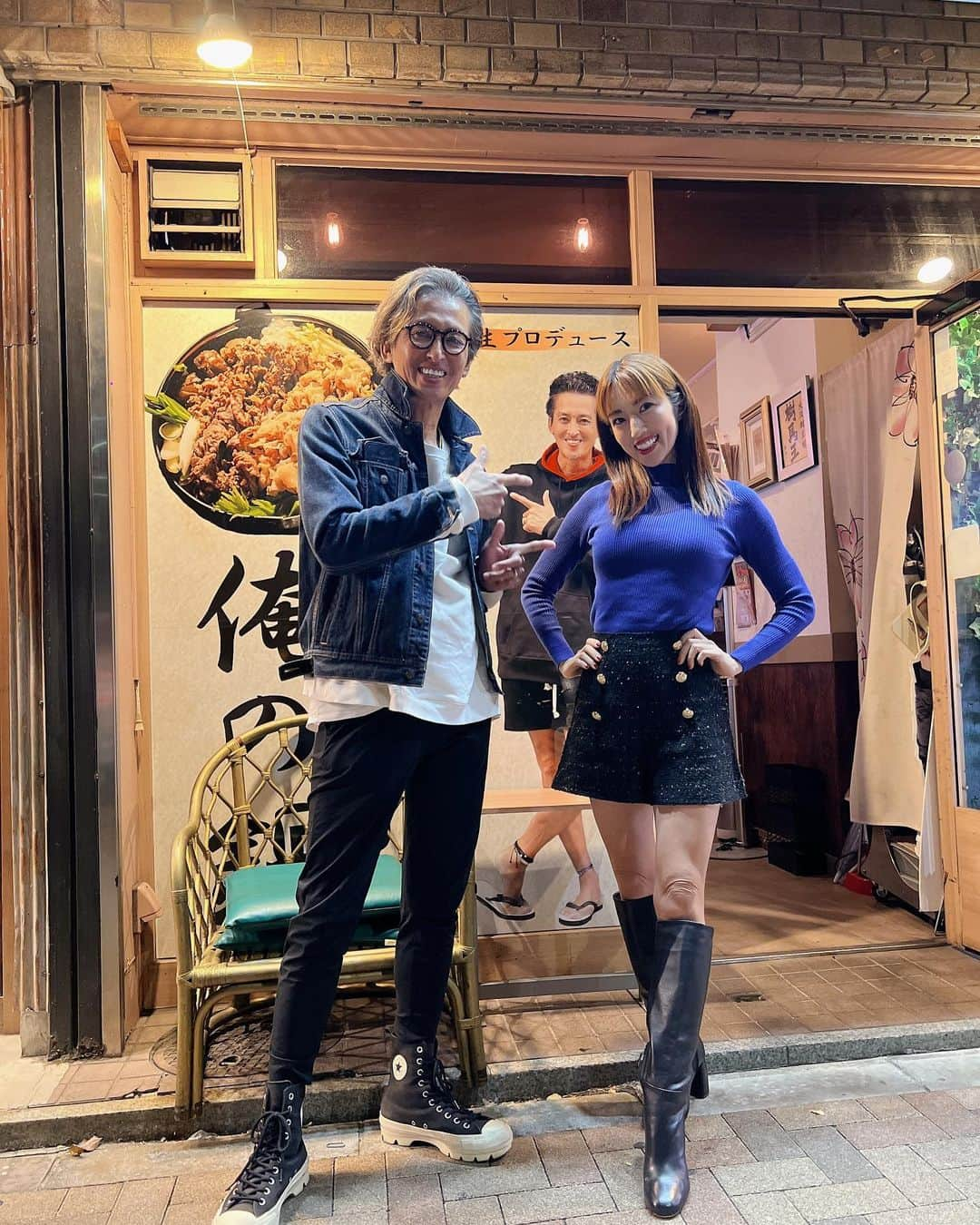 庄司ゆうこのインスタグラム：「@osawa_mikio 大沢樹生さんプロデュースの馬肉屋さん、樹馬へ行ってきました🤗 以前はアラカルトで頂き、めちゃくちゃ美味しかったので今回は馬肉鍋を頂きました🥰 野菜とお肉たっぷりで最後の卵入り雑炊も最高に美味しかったよぉ〜❣️ あと、前回メンチカツ食べて感動したからまたアラカルトで注文しました🤗 日本大会前ですが、ストレス溜めないように私はメリハリつけて、友達とご飯食べる時はしっかり食べて、1人のときはストイックな食事にするように心掛けてます🤗 健康的な美body目指してあと少し頑張りたいと思います🥰 #馬肉#馬肉専門店 #五反田#樹馬#五反田グルメ #お肉好きな人と繋がりたい #馬肉好きな人と繋がりたい」