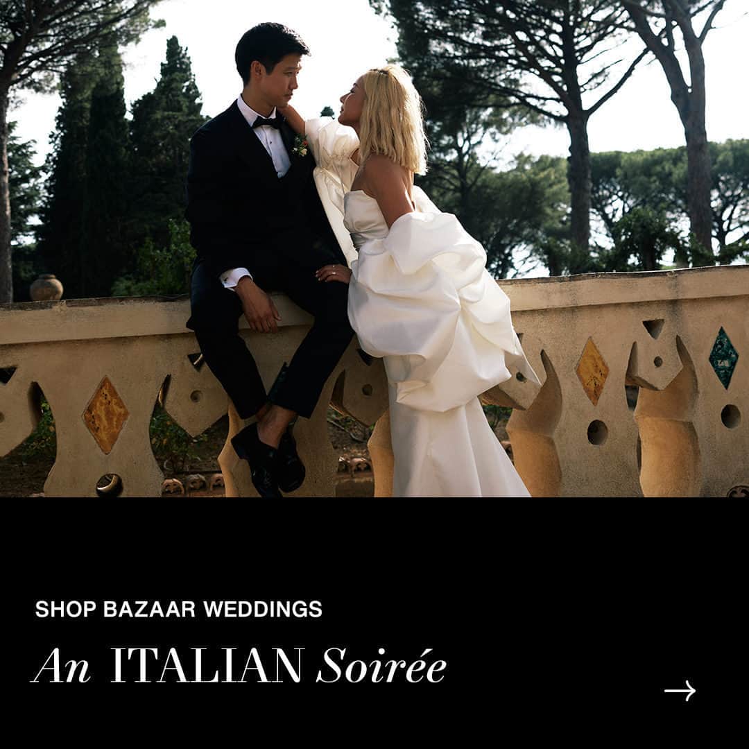 ShopBAZAARのインスタグラム：「When @annesunnn and Justin Kwan were preparing for one of the most important days of their lives, they planned for two years to create the most magical experience. The results? A picture-perfect wedding in Italy that looks like it came straight out of a fairytale. From the mother of the bride to all the guests, everyone was dressed to impress. Head to the link in bio to read the interview and shop amazing bridal looks! #SHOPBAZAAR #bridal #weddings #italy  Venue: @villacimbrone Wedding Planner & Design: @justbloomcapri Photo & Video: @dear.vincent  Hair & Make Up Artist: @makeupartist_jane Flowers: @malafrontefiori DJ Set: @fabiovuotto Sax: @ernestodolvi Electric Trio: @simonasorrentinsta」