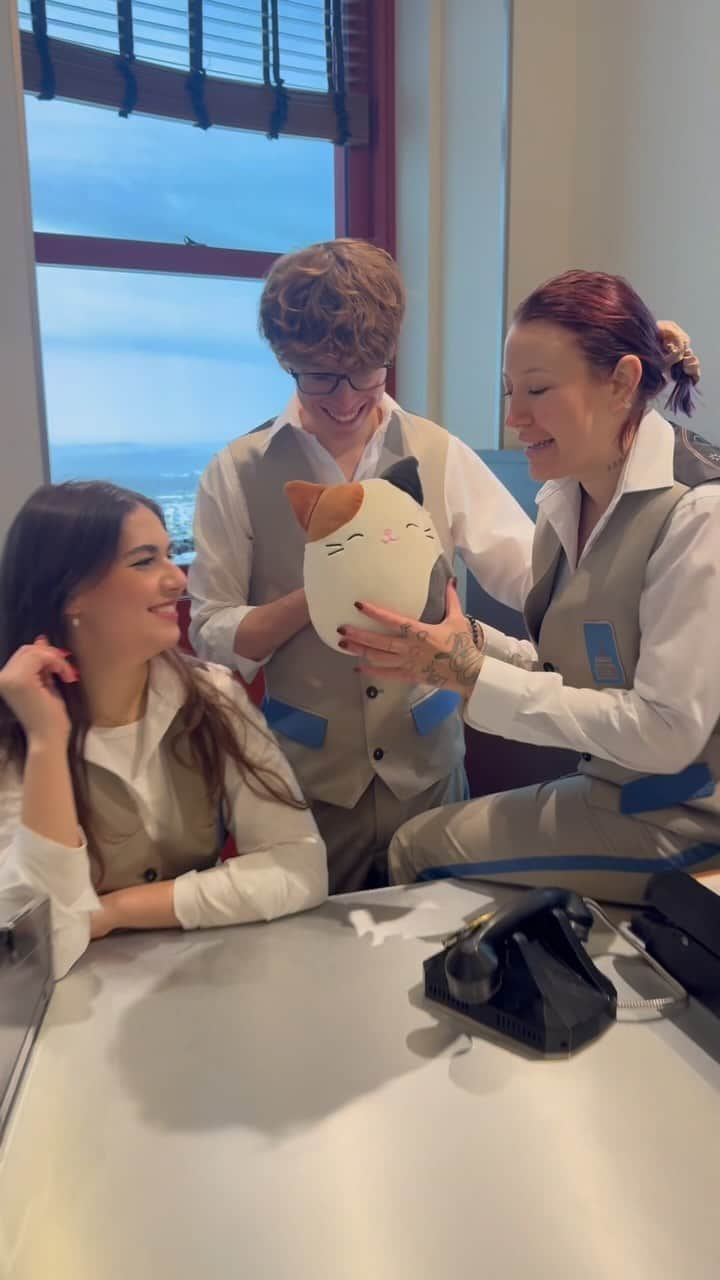 Empire State Buildingのインスタグラム：「On top of the world with our Besties! ✨  #EmpireStateBuilding #Squishmallows #SquishmallowsSquad」