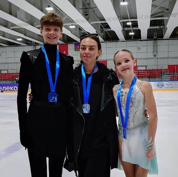 エカテリーナ・リャザーノワのインスタグラム：「ВС на призы ОЧ Ф. Климова ✅ спасибо ТШ #gorshkovteam❤  Работаем дальше」