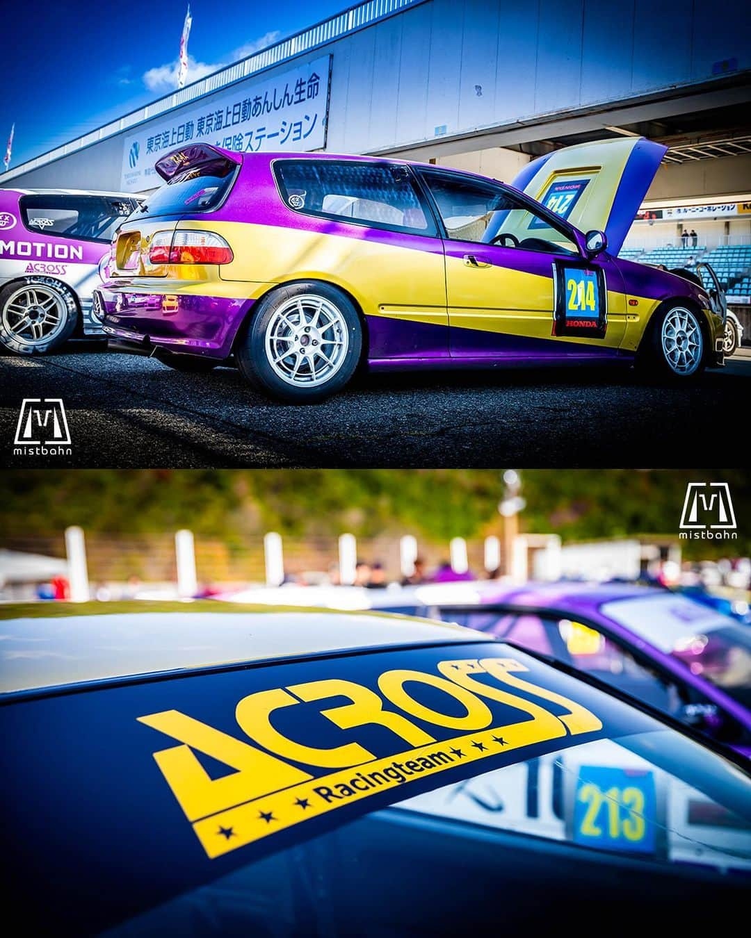 mistbahnさんのインスタグラム写真 - (mistbahnInstagram)「_ REAL ACROSS RACING Honda EG6 CIVIC SiR _ 🚗: @taichi_civic  📷: @mistbahn _ Shot on Oct-15 2023 🏁 "Circuit Festa ( @circuit_festa_west_japan )" "HONDA ONE MAKE RACE". Central Circuit (Hyogo Japan) _ JP) 2023年10月15日、セントラルサーキットで開催された「サーキットフェスタ ( @circuit_festa_west_japan )」内の「ホンダ・ワンメイク・レース」で撮影。 _ #circuitfesta #circuitfesta2023 #サーキットフェスタ #サーキットフェスタ2023 #hondaonemakerace #ホンダワンメイク #ホンダワンメイクレース #realcompany #リアルカンパニー #real #acrossracing #realacrossracing #アクロスレーシング #honda #civic #hondacivic #ホンダシビック #シビック #eg6 #egcivic #eg #kanjo #kanjostyle #kanjozoku #timeattack #timeattackjapan #hondasontrack #teamenkei #nt03」11月3日 6時11分 - mistbahn