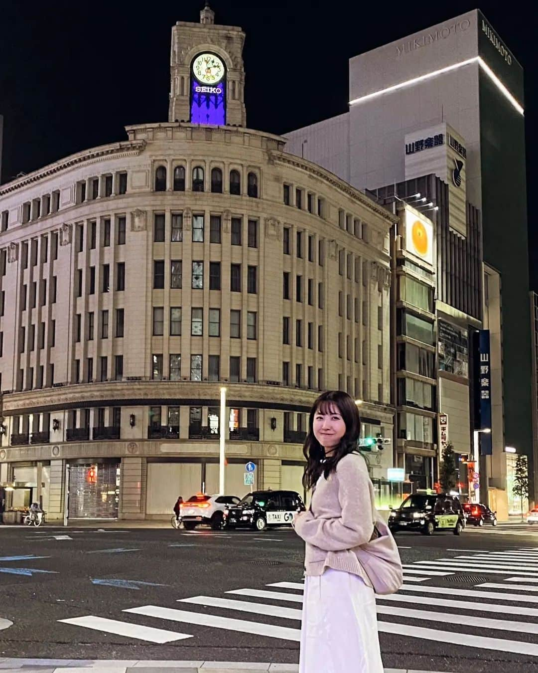 小谷津友里さんのインスタグラム写真 - (小谷津友里Instagram)「ミッキーいた🕐️🤎🐭  #銀座 #ginza #mickeymouse #ミッキー  #seiko #セイコー #時計塔 #disney #ディズニー」11月3日 7時27分 - yurikoyatsu