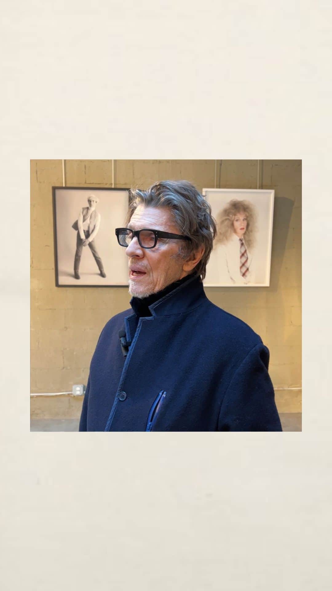 freepeopleのインスタグラム：「We got an inside look at the life of artist @christophermakos as he describes what it was like to photograph Andy Warhol in the 1980’s. Link in bio for free tickets to explore the Andy In Oz exhibit presented by @interviewmag in celebration of our Free People Creative Spirit Fund.」