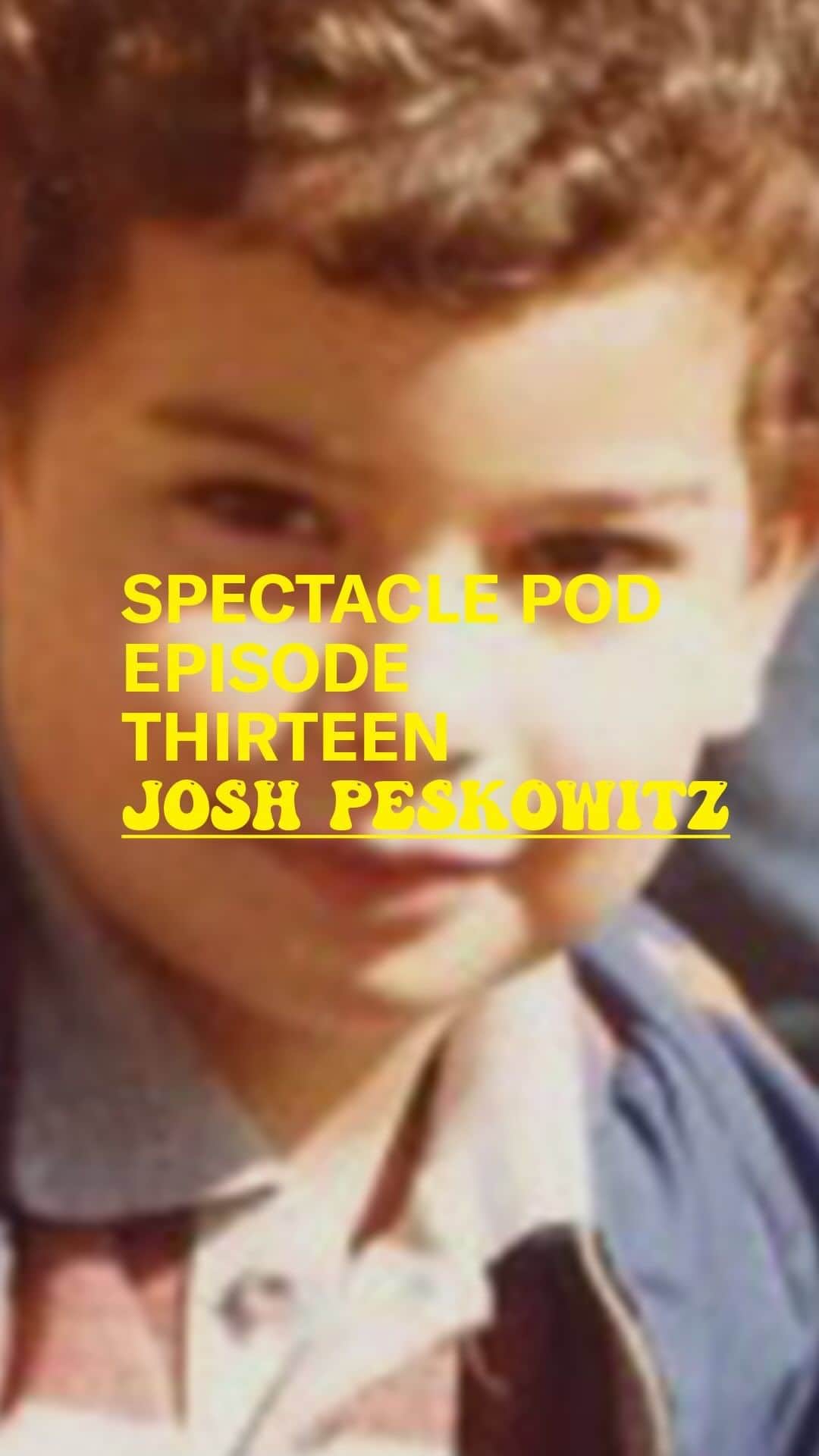 ジーエルシーオーのインスタグラム：「SPECTACLE PODCAST  Episode 13: In this episode Garrett sits down with Josh Peskowitz– a long-time friend of GLCO and one of the most recognizable names in fashion’s inner circles–to talk about the launch of California Editions 02: GLCO x Josh Peskowitz, brand notoriety and the jungle that is the fashion industry.  Link in bio.」