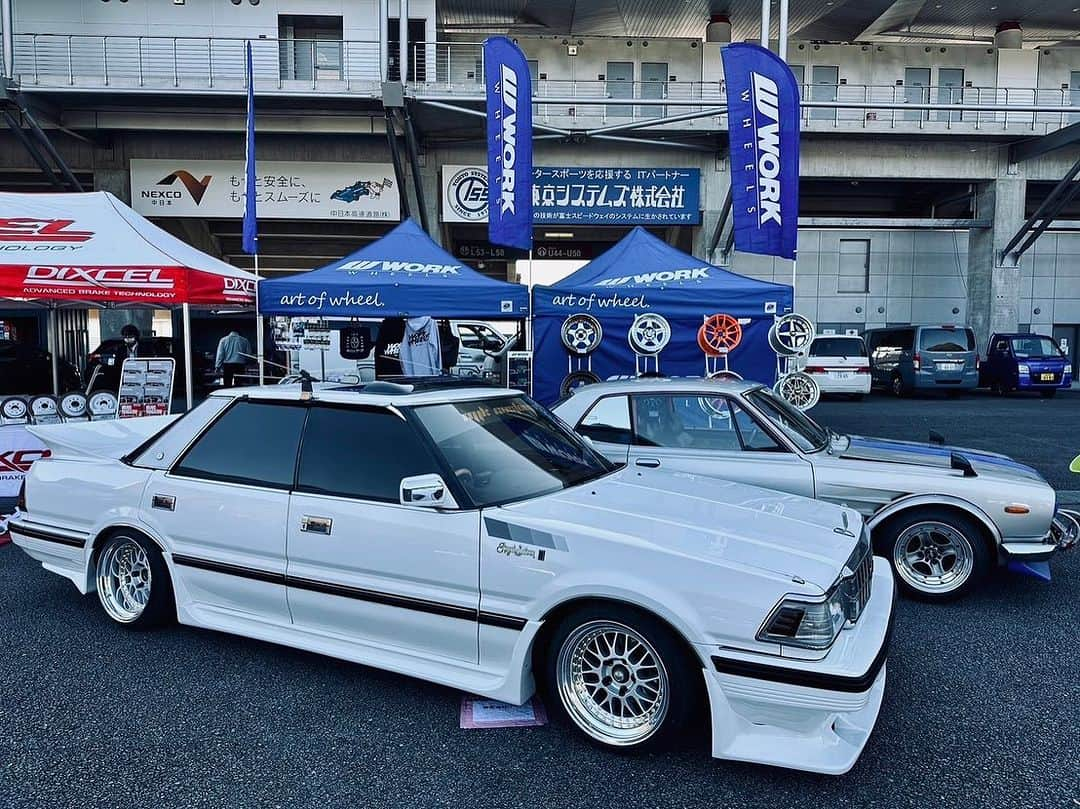 WORKのインスタグラム：「#80meeting #ハチマルミーティング #fujispeedway #富士スピードウェイ」