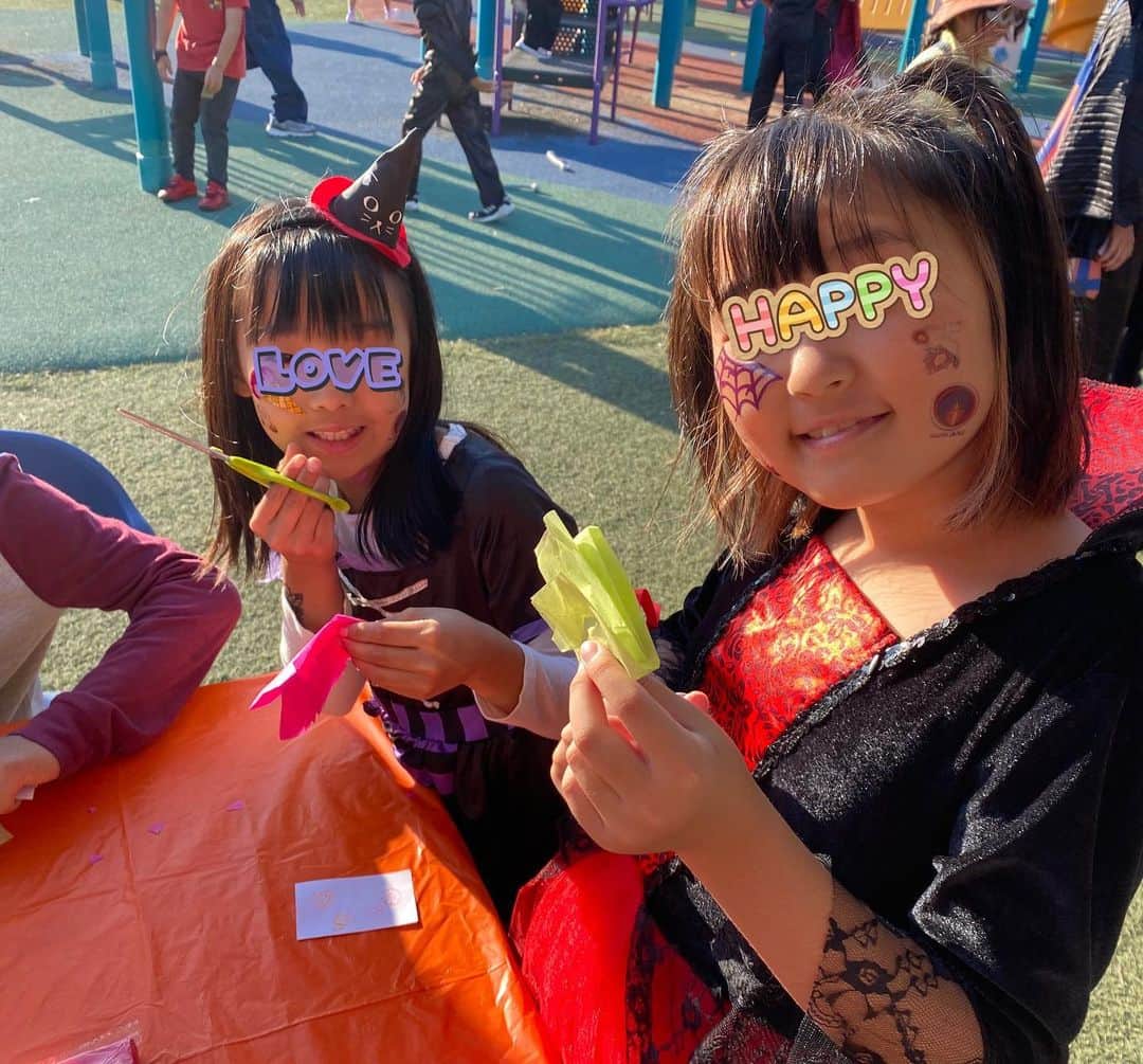 相沢紗世のインスタグラム：「SchoolのHalloween party の後はレストランクルーズ船にてHalloween dinner🎃🚢」