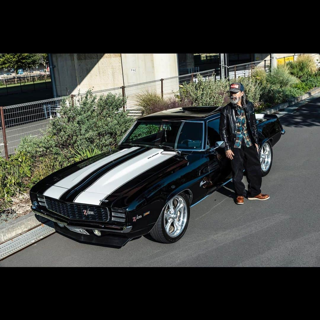 杉原勇武のインスタグラム：「Hail Mary Magazine 12月号 アザーショット。 #hailmarymagazine  #camaroz28 #69camaro」